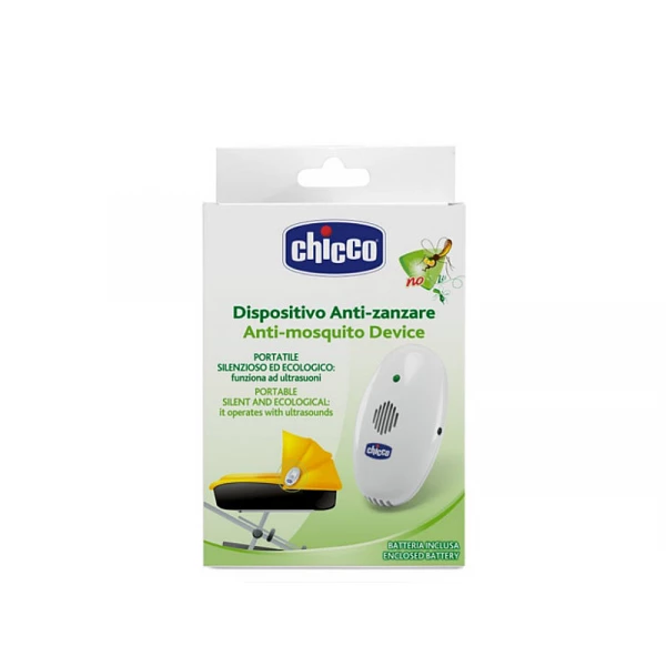 Chicco przenośny, ultradźwiękowy odstraszacz komarów dla dzieci od 0+. 