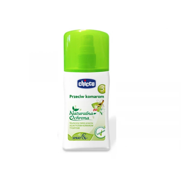 Chicco Spray preparat na komary dla kobiet w ciąży. Środek bez DEET. Środek przeciw komarom.