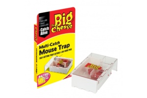 Żywołapka na myszy. Łapka na gryzonie Big Cheese Multi Catch Mouse Trap STV 162.