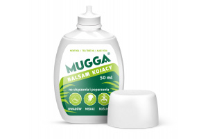 Mugga Balsam - preparat Mugga stosowany po ukąszeniu. Pojemność 50 ml.