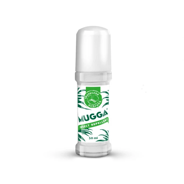 MUGGA ZESTAW mini: spray + roll on. Tylko oryginalna Mugga na komary!