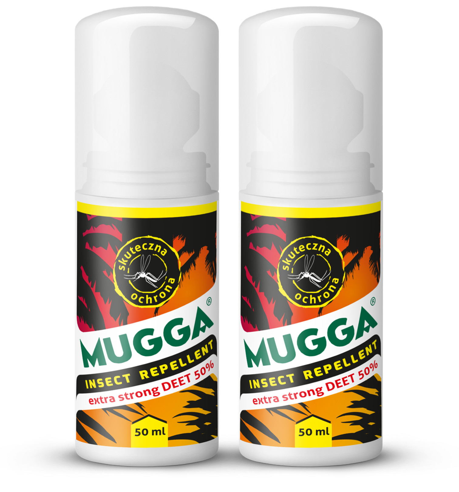 Najmocniejszy preparat na komary! Mugga Strong Roll - On 50% DEET. 