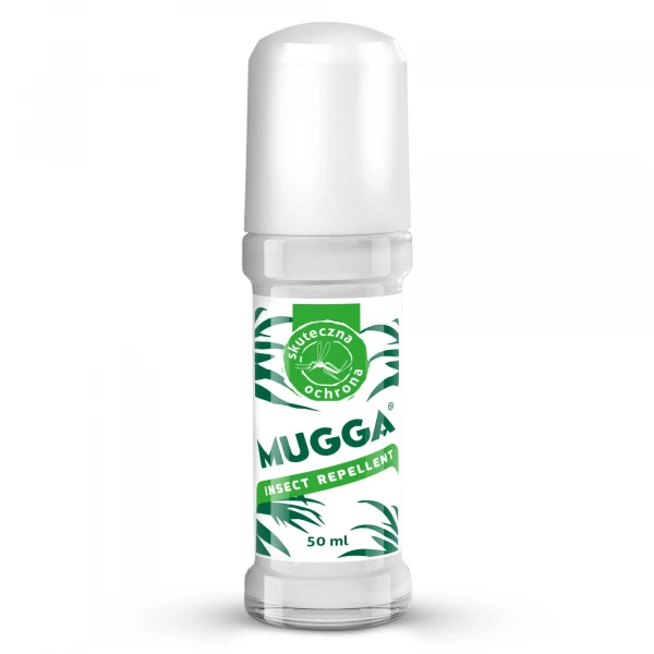 Mugga Roll-on DEET 20% - środek przeciw kleszczom w kulce 50ml.