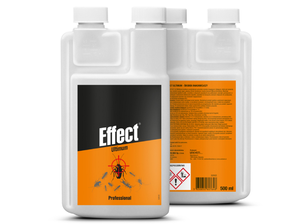 Oprysk na owady Effect Ultimum. Silny środek owadobójczy 500ml.