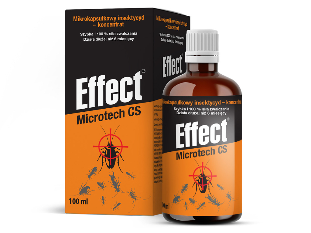 środek na pluskwy Effect Microtech CS, preparat na pluskwy Effect Microtech CS, skuteczny oprysk na pluskwy, Effect Microtech CS