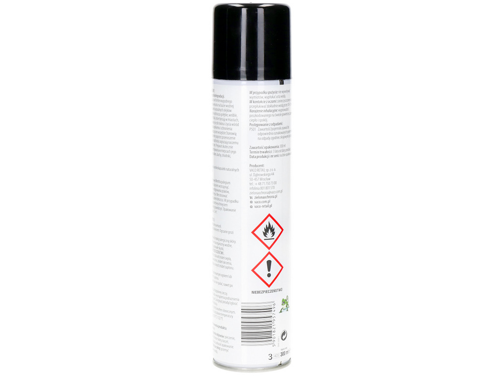 Spray odstraszający gołębie, wróble, szpaki, mewy i inne. 300 ml.